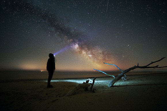 Covehithe and Milky Wy Light
