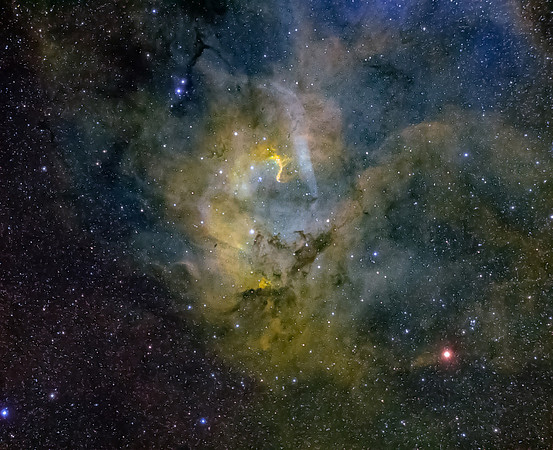 SAC SH2 - 132 LION NEBULA