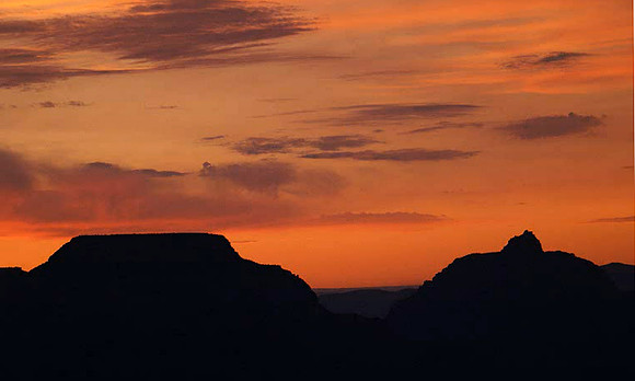 Sunrise, Grand Canyon style