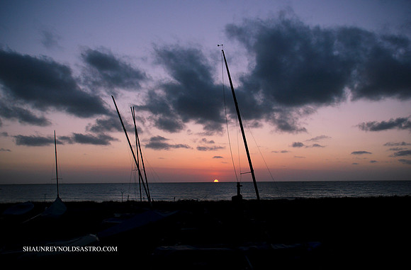 SUNSET at SNETTISHAM